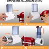 Slicer Shredder Attachment for Kitchenaid Stand Mixer, Salad Machine with Vegeta