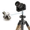 CKANDAY 16-Piece Camera Adapter Set: 1/4" to 3/8" Screw Converters, Black & Silver