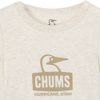 Chums CH271035 Baby Booby Face Romper, Natural