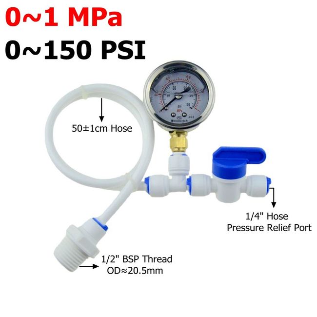 Pressure Test Products - Pressure Gauge - 1MPa