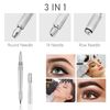 Pinkiou Microblading Pen Tattoo Machine for Permanent Makeup Eyebrow Beauty (silver)