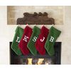 Christmas Stocking Holder - Personalized Handmade Solid Wood for Mantle or Wall-Mount
