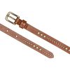 Levi's Women's Embellished Normal Buckle Belt, Cognac, 95
