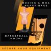 Polymer For Anchoring Down Basketball Goals, Freestanding, Punching Bag