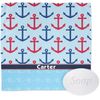 YouCustomizeIt Personalized Anchors & Waves Washcloth