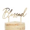Amscan 9915630 Botanic Blessd Acryl Caketoppr
