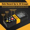 PREXISO Laser Measure 265Ft Rechargeable Laser Distance W/Backlit LCD Display US