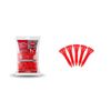 Masters Golf Plastic Tees 1 1/4" Red 50 Pack, K-REY-GFA137
