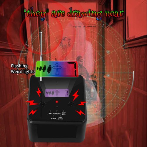 Ghost Hunting Equipment, Briidea Paranormal Detection Kit with LCD Display, Show Ghost Pattern and The Number of Ghosts Around You, and Senses Temperature Changes to Quickly Capture "Them"
