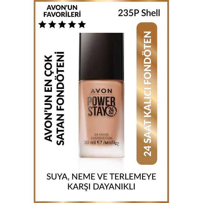 Avon True Power Stay Mat Fondöten 30 Ml. Shell