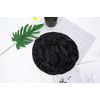 Night Cap, 100% Natural Luxury Silk, Hair Care, Amazing Moisturizing Power, Beautiful Hair, Shiny Hair, For Sleeping, Prevents Drying and Splits, Unisex, Stretchy (Black)