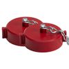 Plastic 1 1/2" NH Cap - 2 Pack