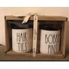 Rae Dunn hair ties and bobby pins