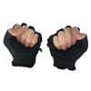 Maddog Tactical Half-Finger Paintball Airsoft Gloves - Stealth Black - Small/Medium