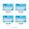 CCAMBBAK Partial False Eyelashes, Eyelash, Eyelash, Semi-Permanent, Eyelash, Type, 0.3 - 0.5 Inches (8 - 12 mm), Self Eyelashes, Natural, Popular, DIY, 0.3 inch (8 mm), Thick, Black, 1 Point