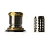 Jr. Duo Kitchen Sink Basket Strainer Assembly 2-1/2 " Deep (Satin Nickel)