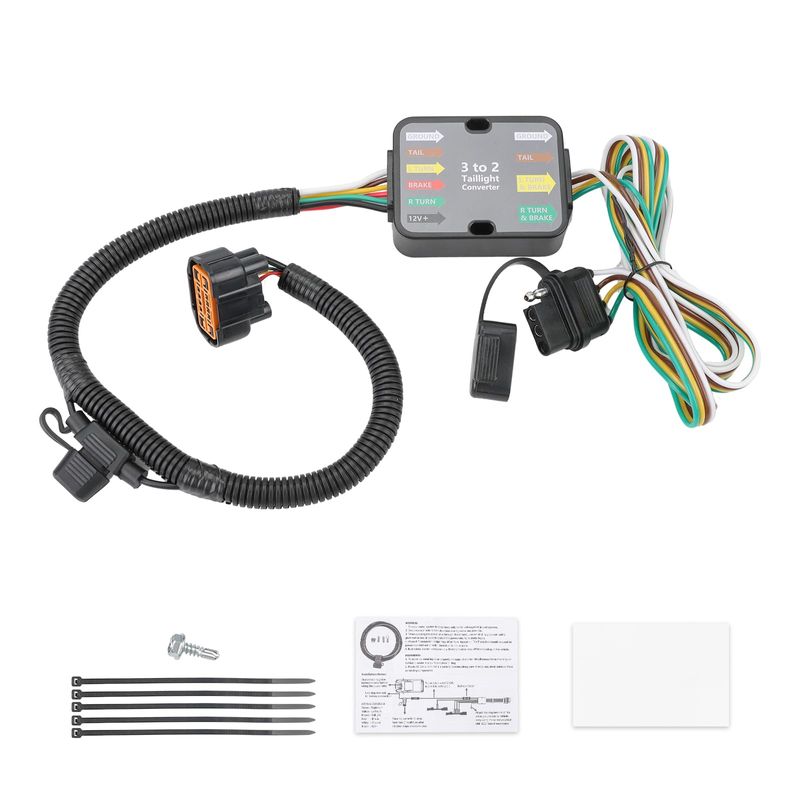 WATERWICH 4-Pin Trailer Wiring Harness Compatible with Hyundai Santa Fe ...