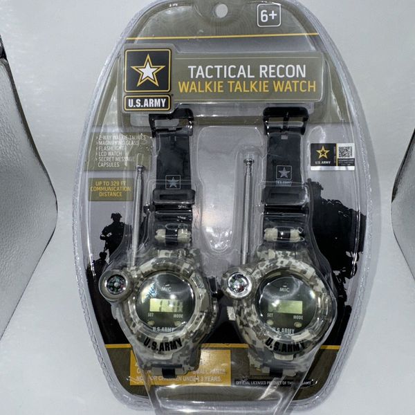 U.S. Army Toy Walkie-Talkie Watch 2PK