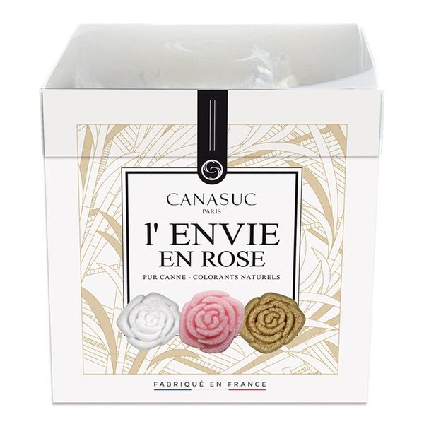 CANASUC Wrapping Rose Sugar Box