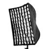 Softbox Honeycomb Grid, Rectangle 50 x 70 cm Softbox Cellular Grid Mesh Portable Foldable for Photography Studio Accessories