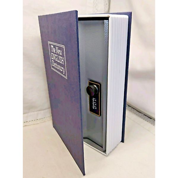 Safe Box Fake Book Bank Dictionary Safe With Combo Lock Cash Box Hidden Stash