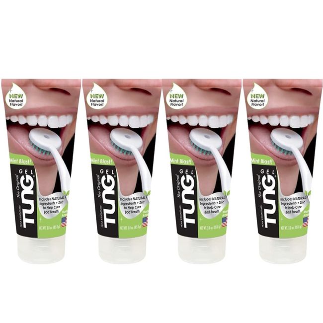 TUNG Tongue Gel Natural (Regular Import) (4 Pack)