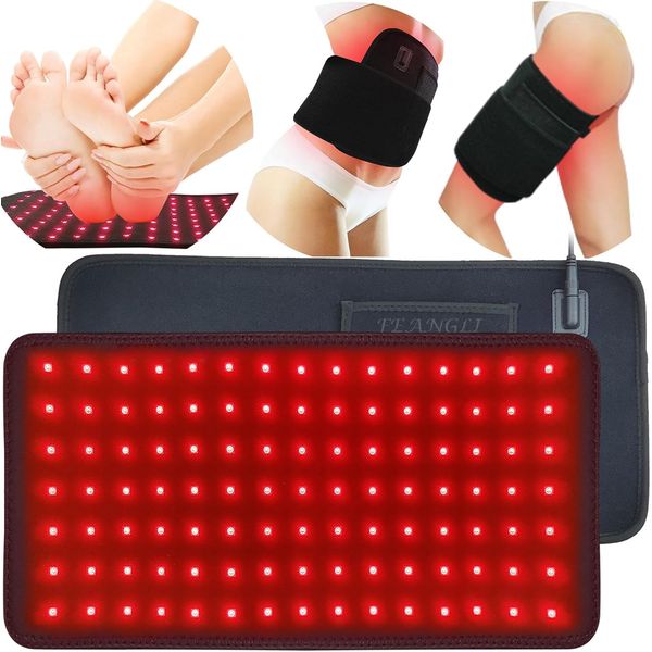 Red Light Therapy Infrared Light Therapy Pad Wearable Wrap Heating Pad for Body 
