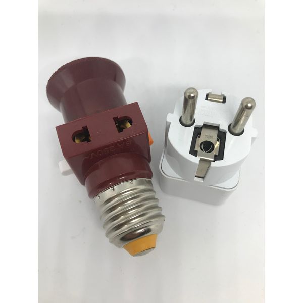 2 pieces Large Screw Socket E27 LAMP HOLDER