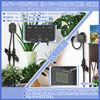 Timer Outlet, Rainproof Type, with Cap, Digital LCD Display, Button, Timer Outlet, Rainproof Plug, Rainproof Cap, Illumination, Christmas Timer, Outlet, Repeated Everyday, Auto On/Off, Timer,