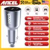 IC1-AA Bluetooth Fast Car Charger 2 USB Port Cigarette Lighter Socket Adapter