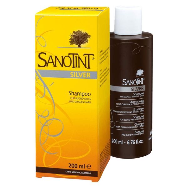 Sanotint - Silver Shampoo for Bleached and Grey Hair - 1 x 200 ml