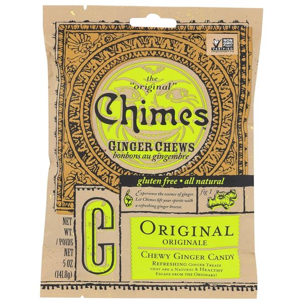 Chimes Ginger Chews, Original, 5 Ounce (Pack of 1)