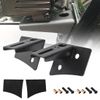 A-Pillar Lower Corner Windshield Hinge Work Light Auxiliary Mounting Brackets for 2007-2017 Wrangler JK/JKU ( Black)