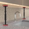 2X Telescopic Support Rod, 3rd Hand Support System Tool, Adjustable Support Pole, Portable Cabinet Lift Jack Support, Undermount Sink Support, Quick Support Rod For Fall Prevention