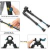 6-9 Inch Adjustable Height Bipod Foldable Clamp-on for Rifle Barrel Mount