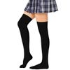 Loose Silky Knee High Black