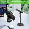 3 Pack Universal Microphone Holder, Adjustable Microphone Clip Flexible Mic Clip with Copper Screws for Wired Wireless Mic