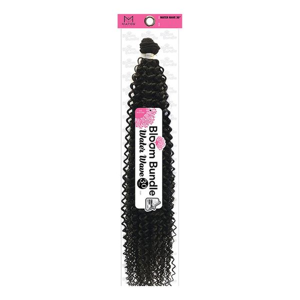 Mayde Beauty Bloom Bundle Weaving WATER WAVE 30" (1B)