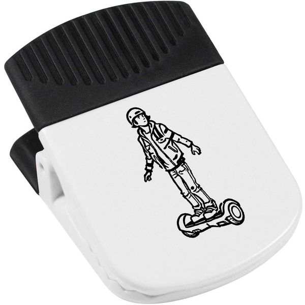 'Boy On Electric Hoverboard' Magnetic Clip (CP00040133)