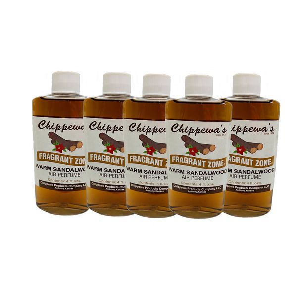 FRAGRANT ZONE Warm Sandalwood 5 Pack