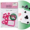 Playing Card & Suits Cutter Set - 9pc - Cake Decoration & Cupcake Topper Cutters