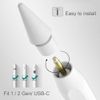 Replacement Pen Tip for Apple 2nd / 1st Gen Nib, Pro 2nd/1st Generation Pencil Tip Attachment (6 Pack)