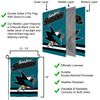 San Jose Sharks Double Sided Garden Flag