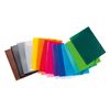 HERMA Elastic Folder Translucent in Dark Green, A3, Sturdy Plastic, with 3 Inner Flaps, 1 Span Folder