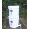 2.5 Gallon Countertop Gravity-Fed Water Filter System w/ Activated Charcoal 