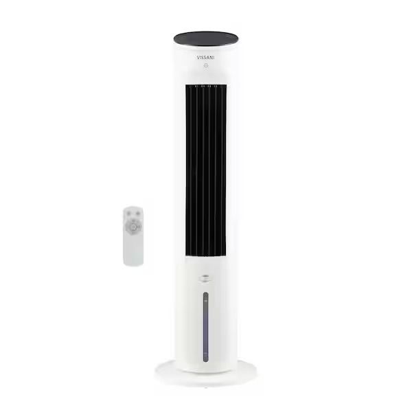 VISSANI 1 Gal.  3-Speed Tower Portable Evaporative Cooler Remote Control