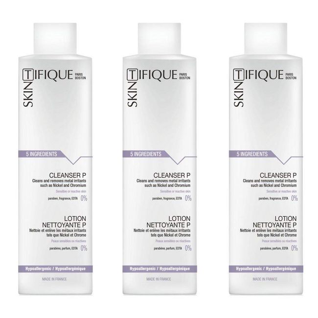 Skintifique • Cleanser with Micellar Water for Sensitive Skin • 3 Pack • Only 5 ingredients • EWG rating: "Low hazard"