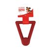 CLASSIC "V Tug Rubber Dog Toy - 150mm - Red