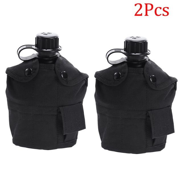 1L Outdoor Military Canteen Bottle Camping Hiking Survival Water