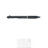 Pentel XBLW355N Multifunction Ballpoint Pen, EnerGel 2 Colors, Sharp Dark Gray Axis + Postcard A